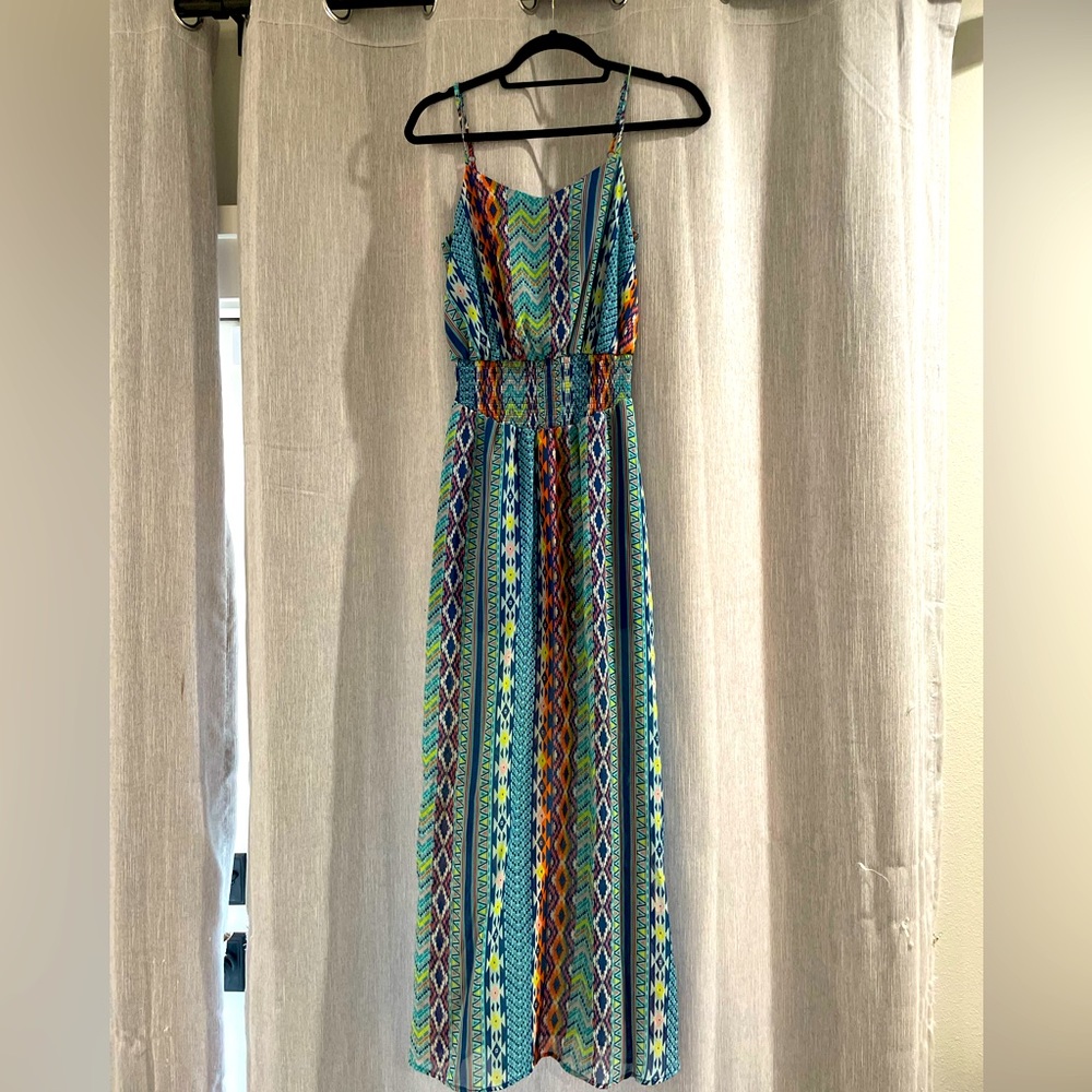 Multicolor maxi dress